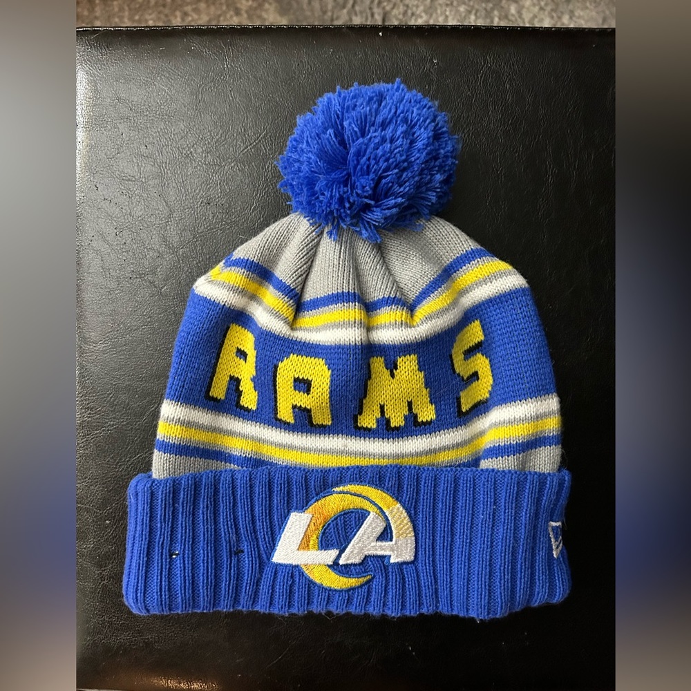 LA Rams Kids Winter Hat